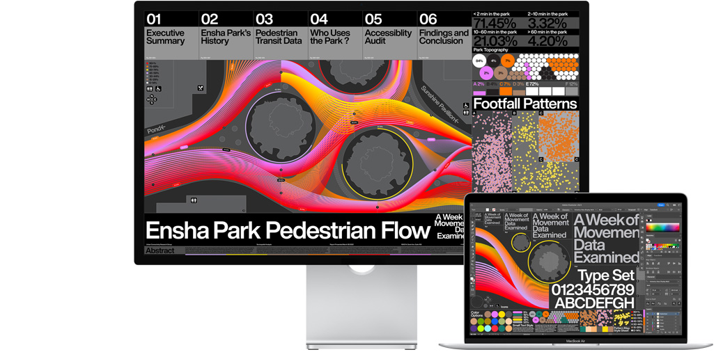 MacBook?Air ???? 13???? ??? ???? ???? Mac?Studio ?????? ??????? ?? Adobe?Illustrator.