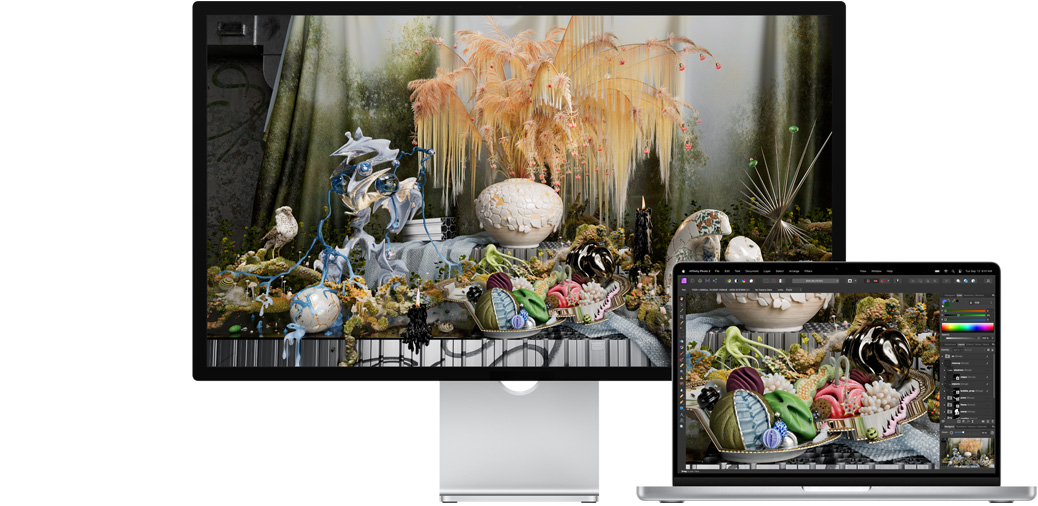 MacBook?Pro ???? 14???? ??? ???? ???? Mac?Studio ?????? ??????? ?? Affinity?Photo.